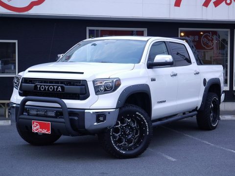 ２０１６年　タンドラ　４ＷＤ　クルーマックス　ＬＩＭＩＴＥＤ　デモカー　ＬＩＮＥ－Ｘ　ＴＲＤ　ＰＲＯ仕様　ＩＰＦＬＥＤライトバー